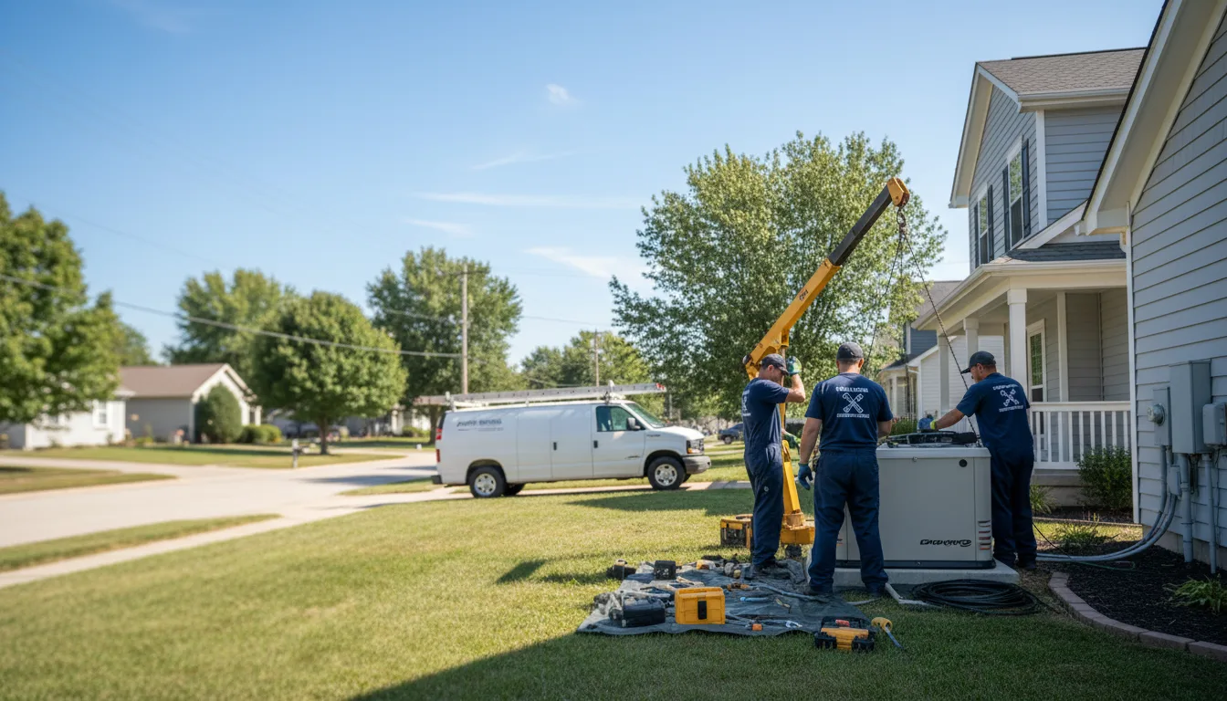 Generator Installation in Hazleton, IN near me